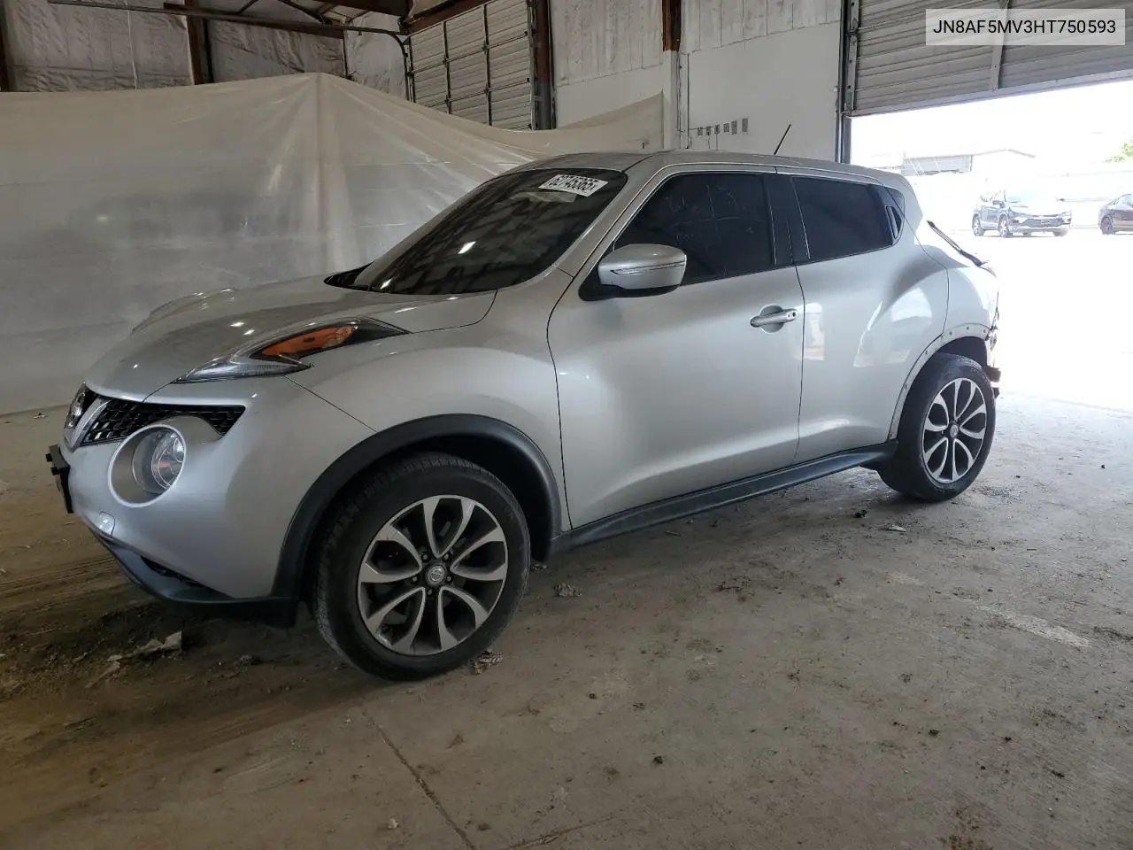 2017 Nissan Juke S VIN: JN8AF5MV3HT750593 Lot: 62745365