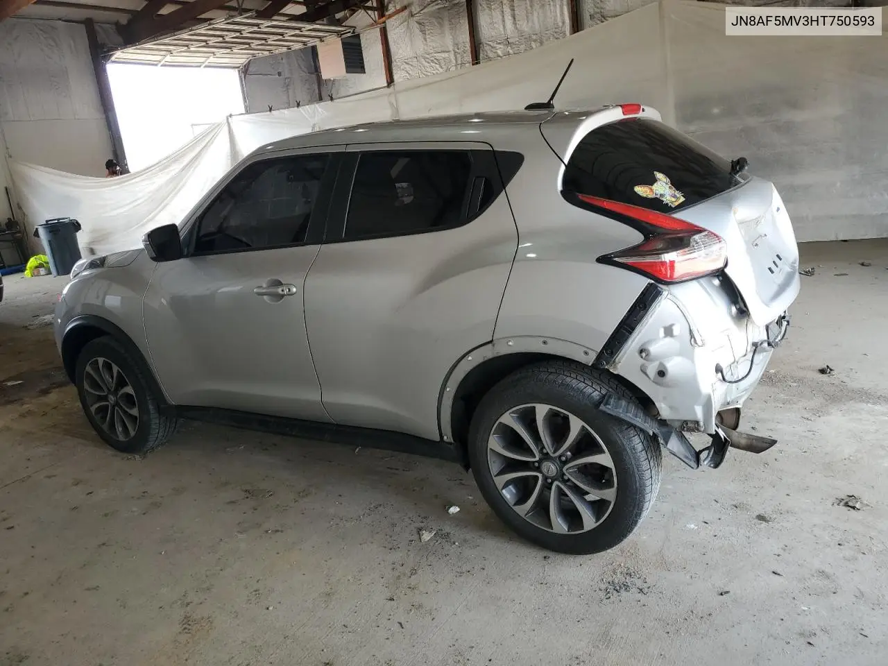 2017 Nissan Juke S VIN: JN8AF5MV3HT750593 Lot: 62745365