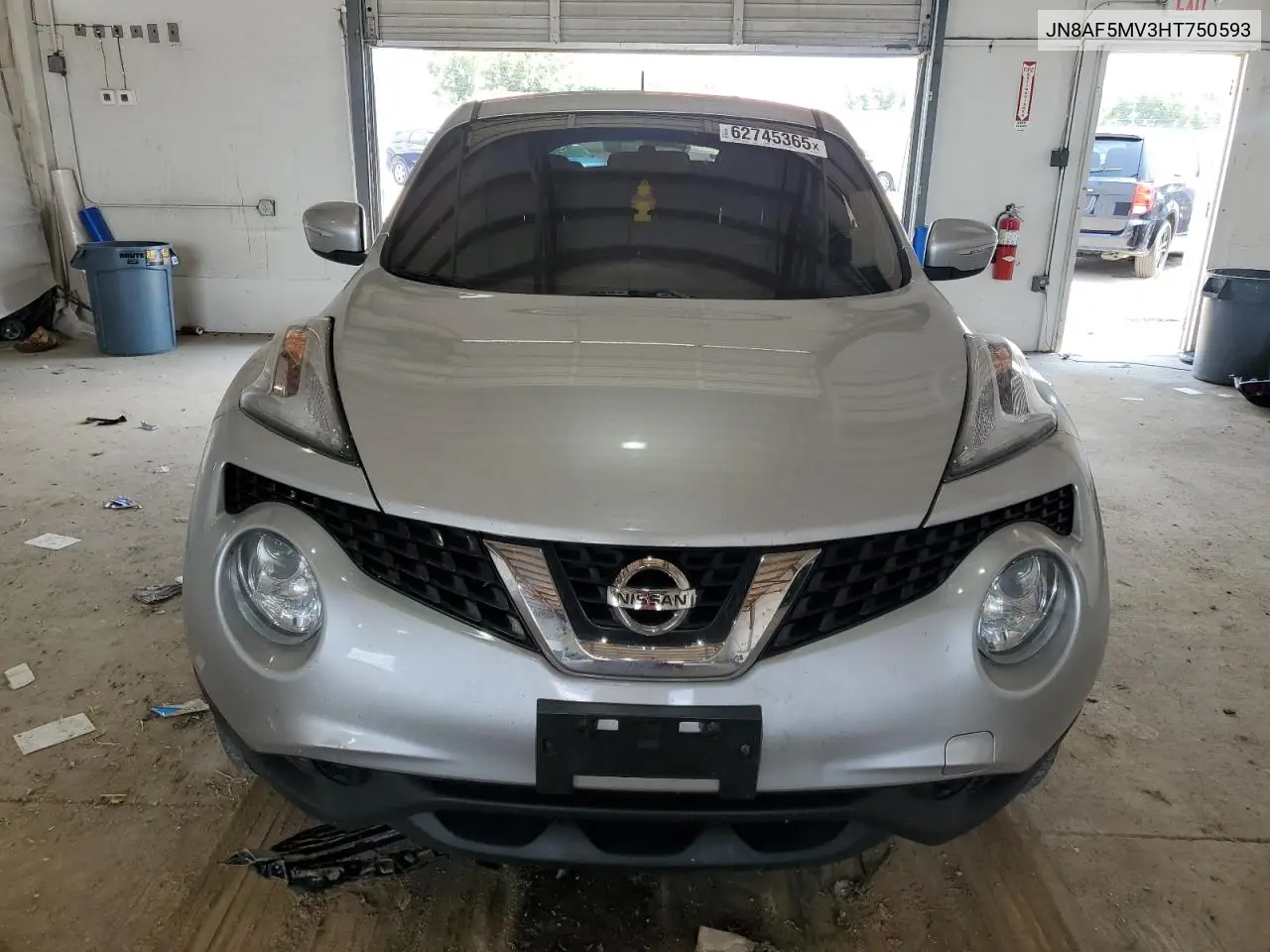2017 Nissan Juke S VIN: JN8AF5MV3HT750593 Lot: 62745365