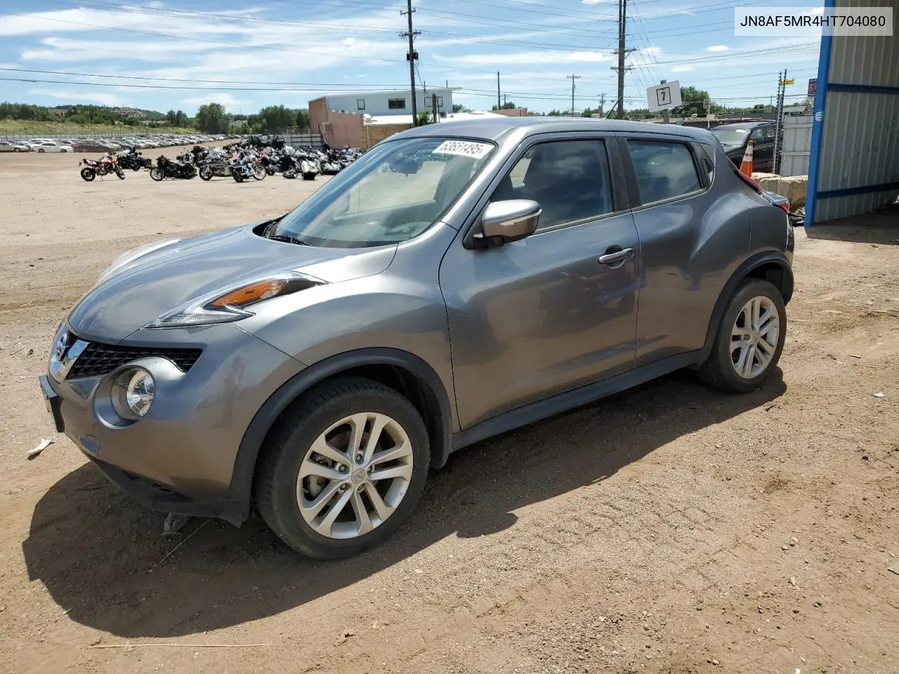 2017 Nissan Juke S VIN: JN8AF5MR4HT704080 Lot: 63651495