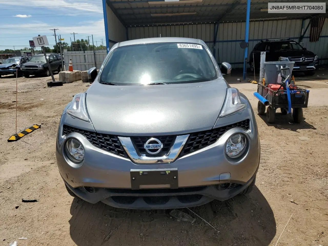 2017 Nissan Juke S VIN: JN8AF5MR4HT704080 Lot: 63651495