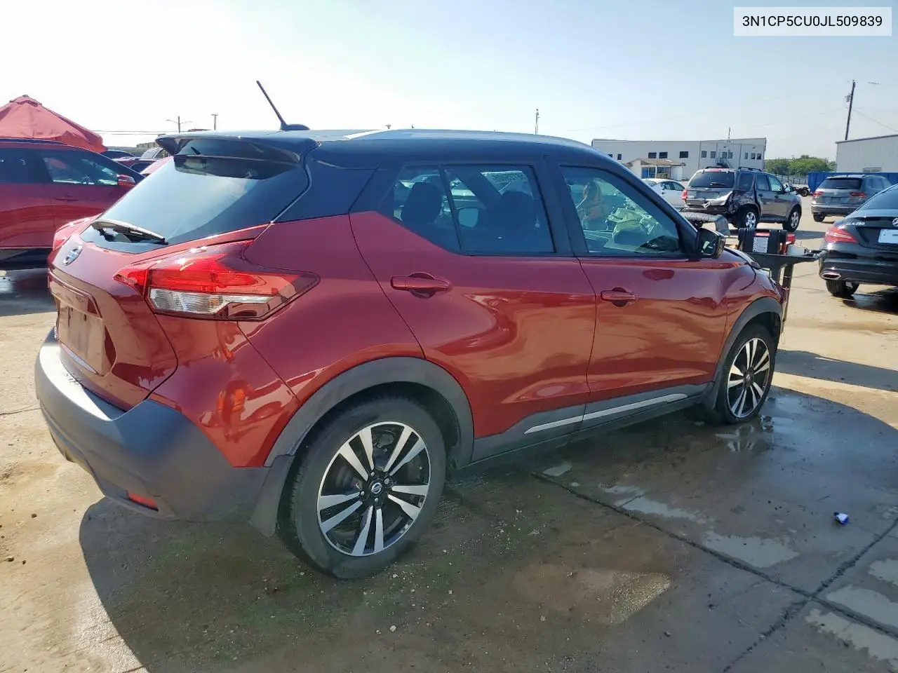 2018 Nissan Kicks S VIN: 3N1CP5CU0JL509839 Lot: 58725405