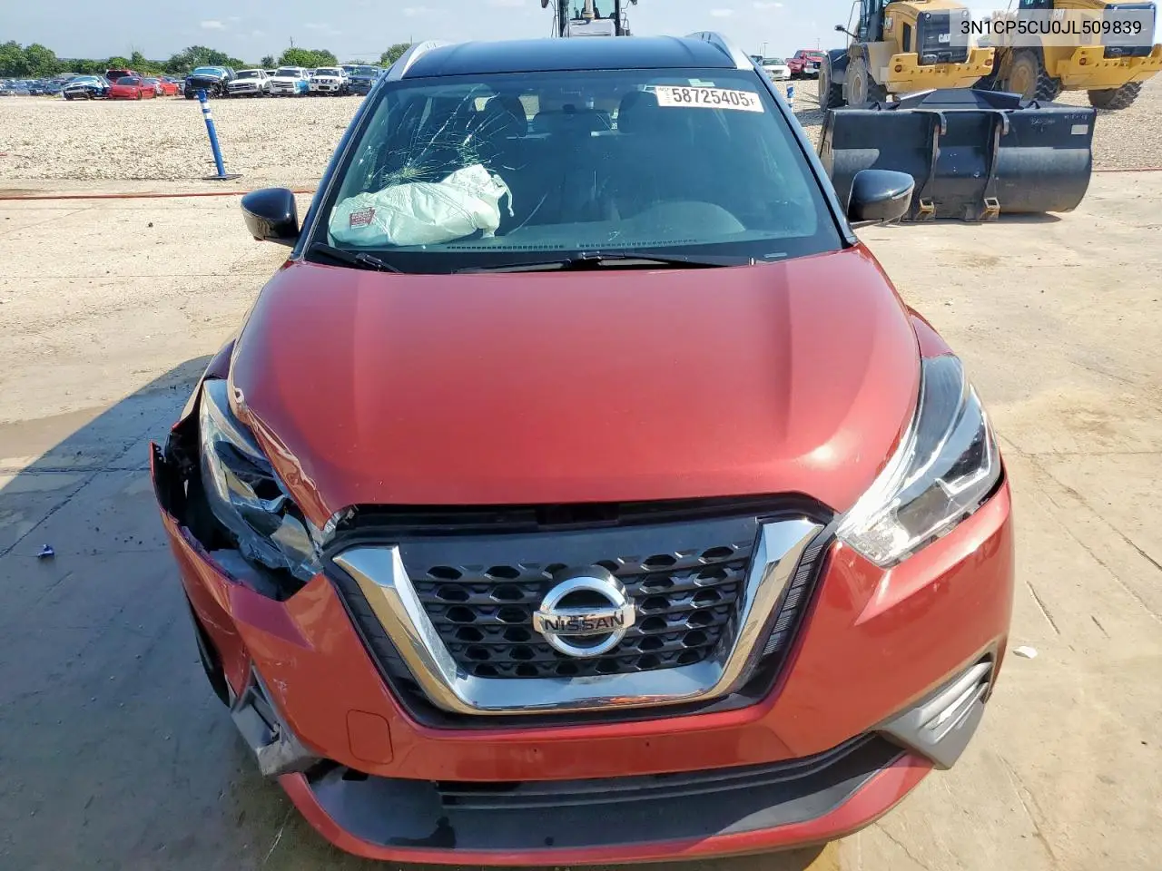 2018 Nissan Kicks S VIN: 3N1CP5CU0JL509839 Lot: 58725405