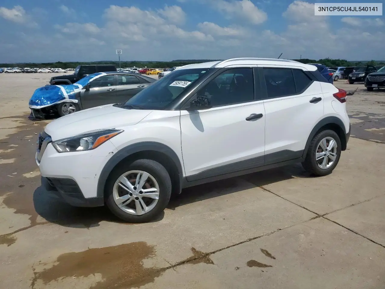 2018 Nissan Kicks S VIN: 3N1CP5CU4JL540141 Lot: 59591755