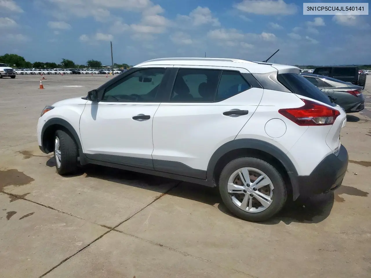 2018 Nissan Kicks S VIN: 3N1CP5CU4JL540141 Lot: 59591755
