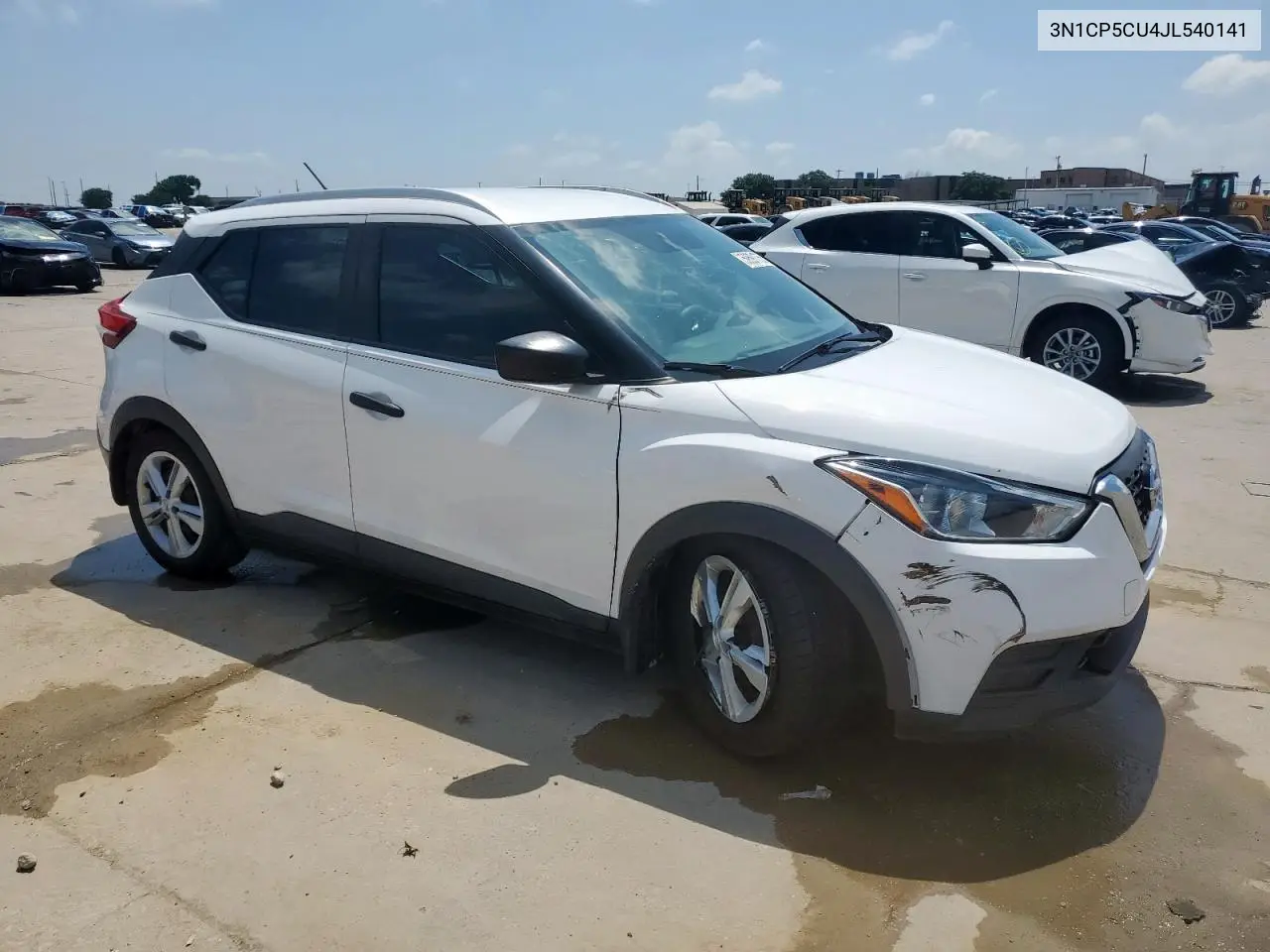 2018 Nissan Kicks S VIN: 3N1CP5CU4JL540141 Lot: 59591755