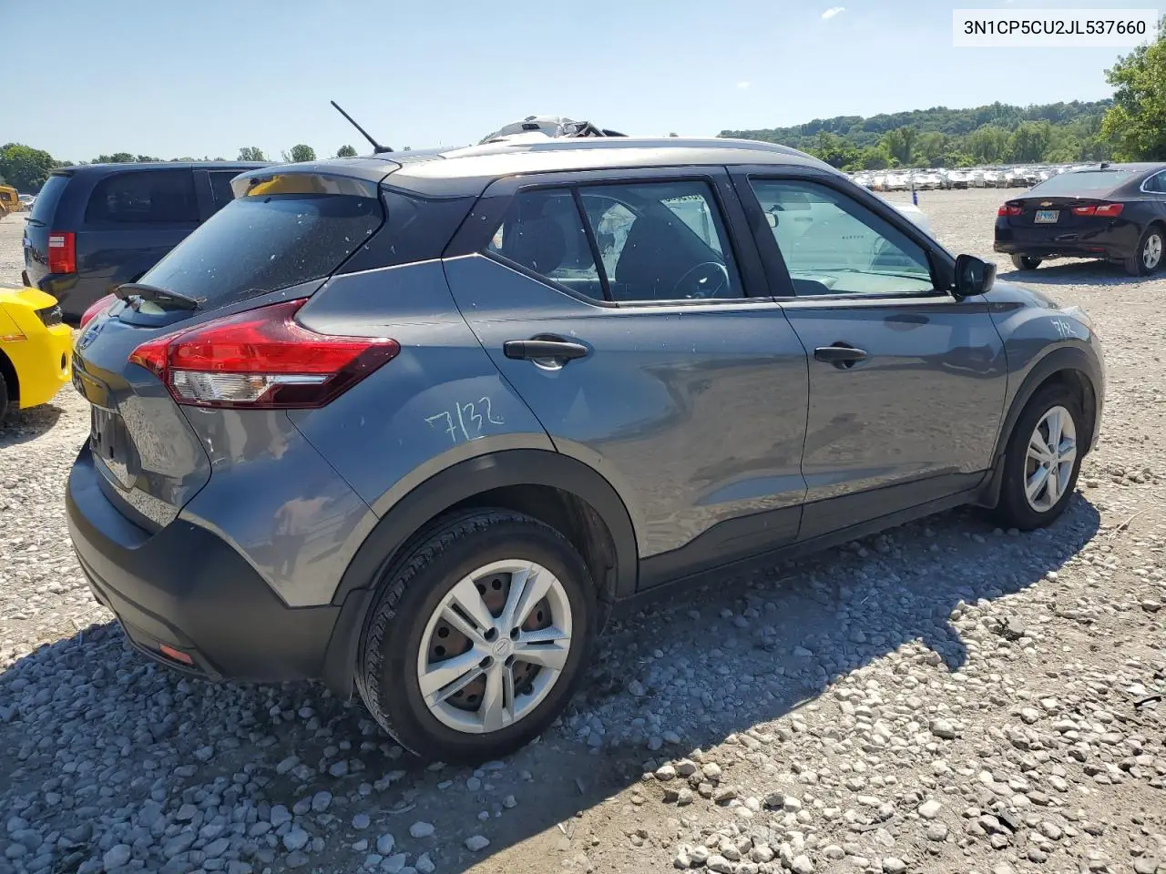 2018 Nissan Kicks S VIN: 3N1CP5CU2JL537660 Lot: 61873065