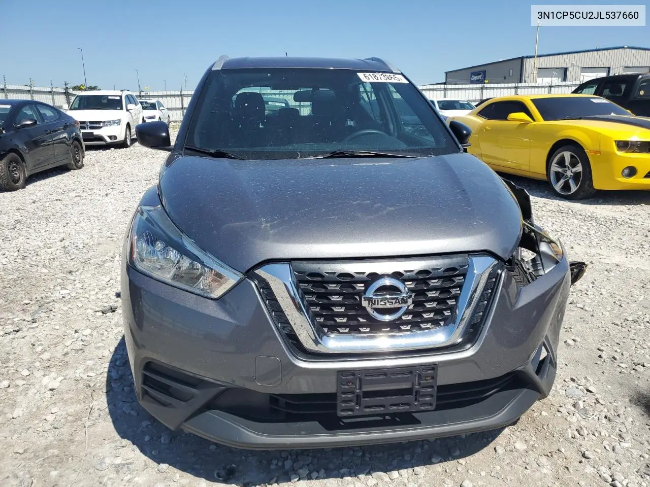 2018 Nissan Kicks S VIN: 3N1CP5CU2JL537660 Lot: 61873065
