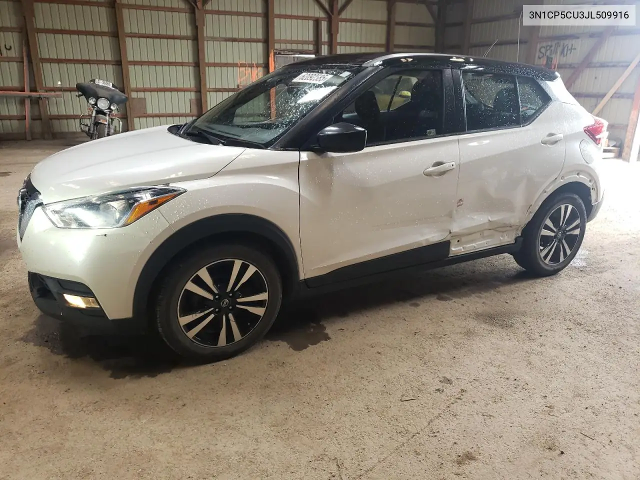 2018 Nissan Kicks S VIN: 3N1CP5CU3JL509916 Lot: 62092585