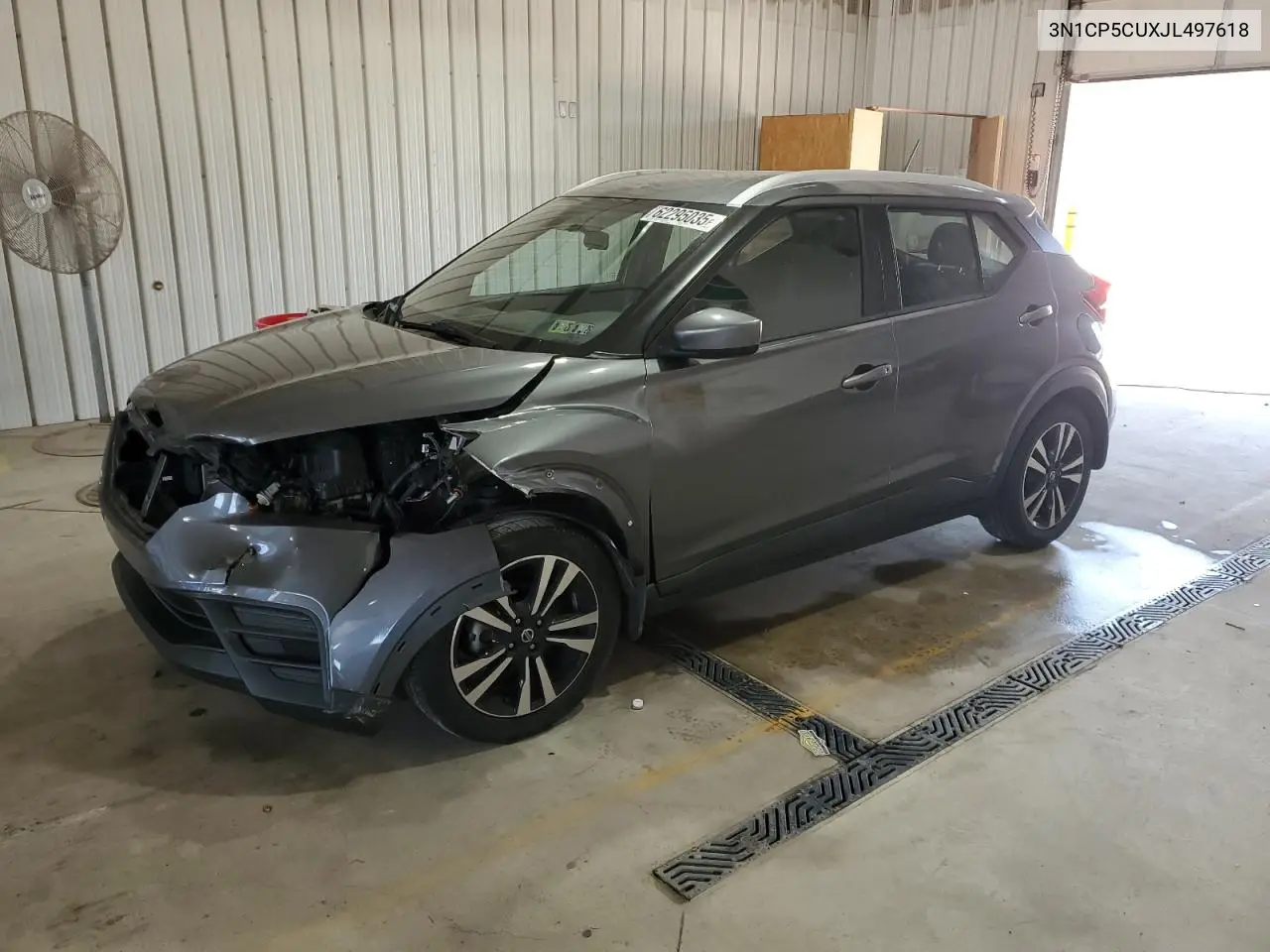 2018 Nissan Kicks S VIN: 3N1CP5CUXJL497618 Lot: 62295035