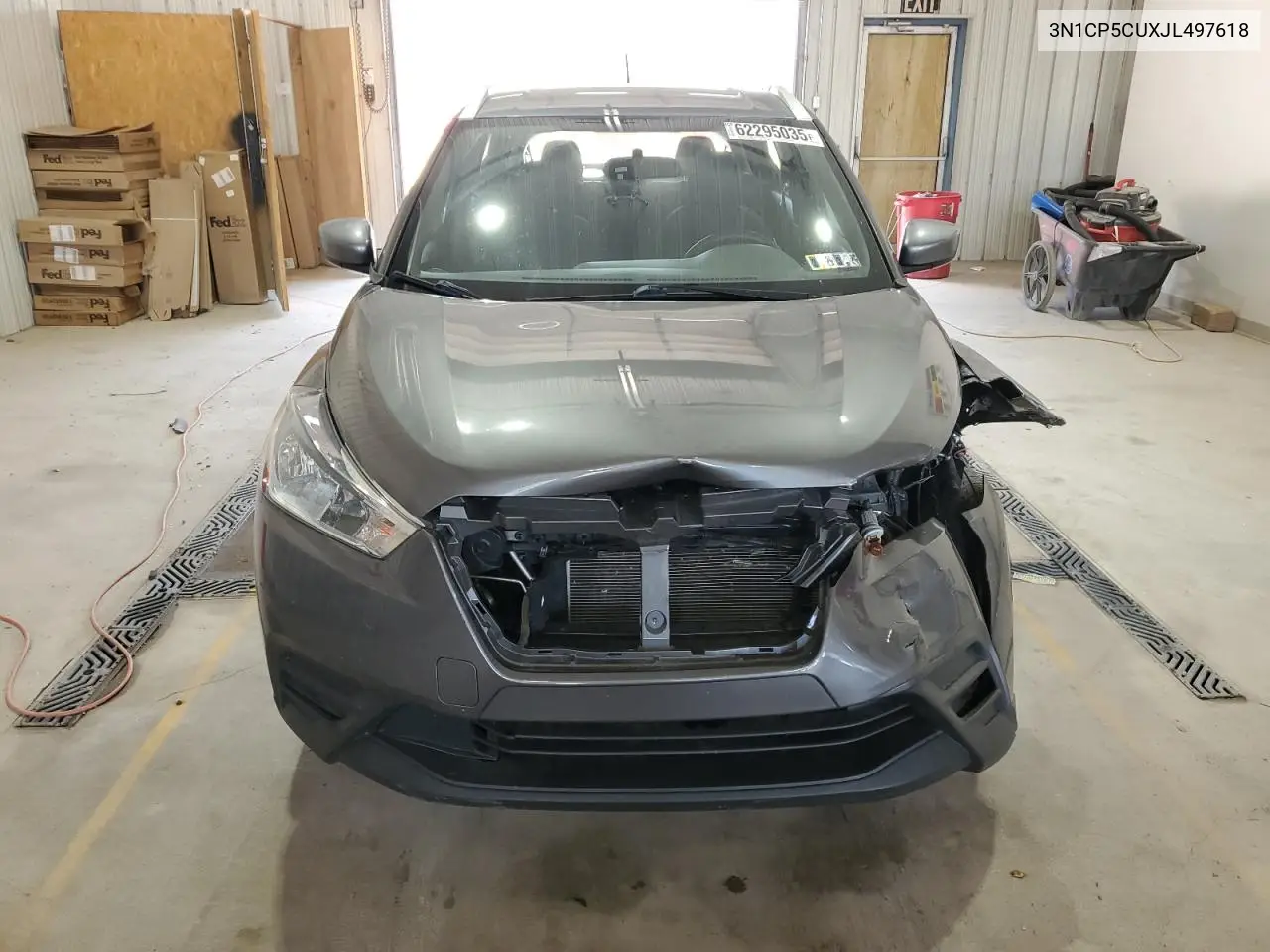 2018 Nissan Kicks S VIN: 3N1CP5CUXJL497618 Lot: 62295035