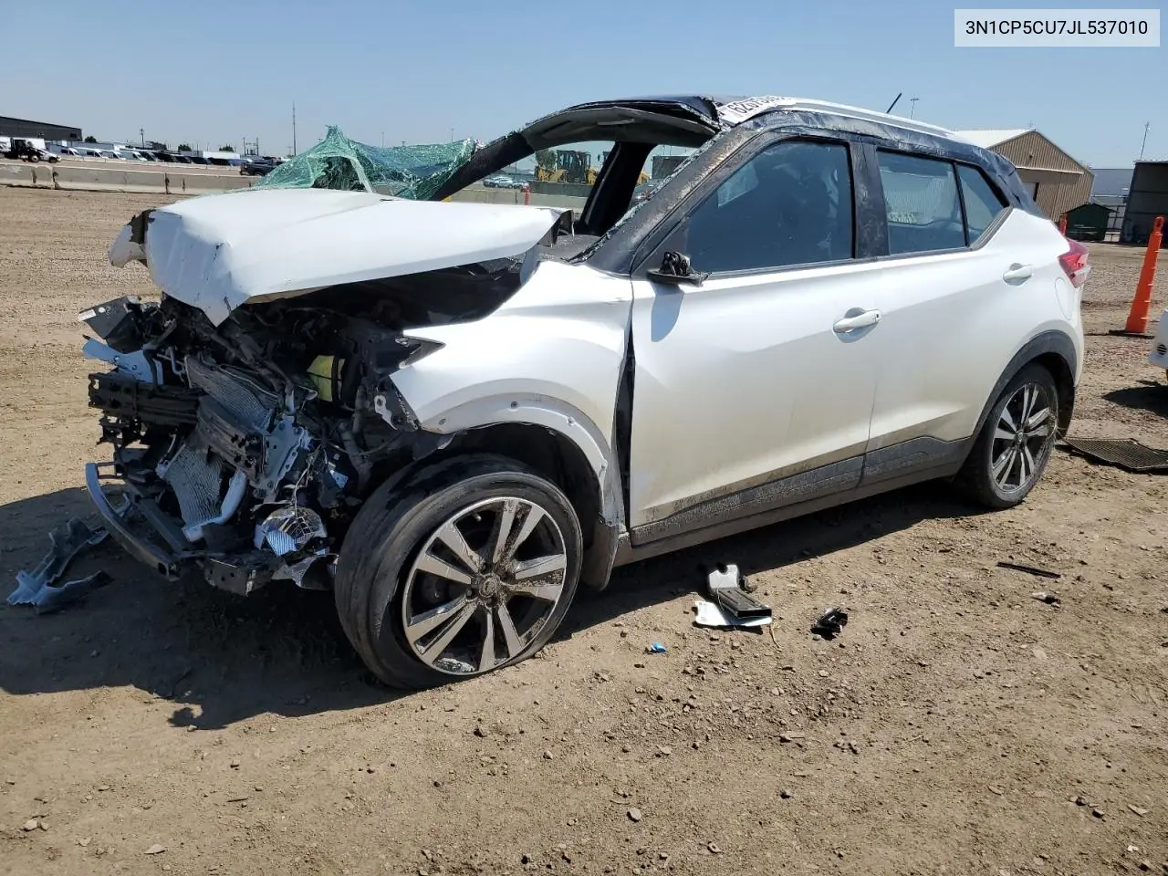 2018 Nissan Kicks S VIN: 3N1CP5CU7JL537010 Lot: 62675005