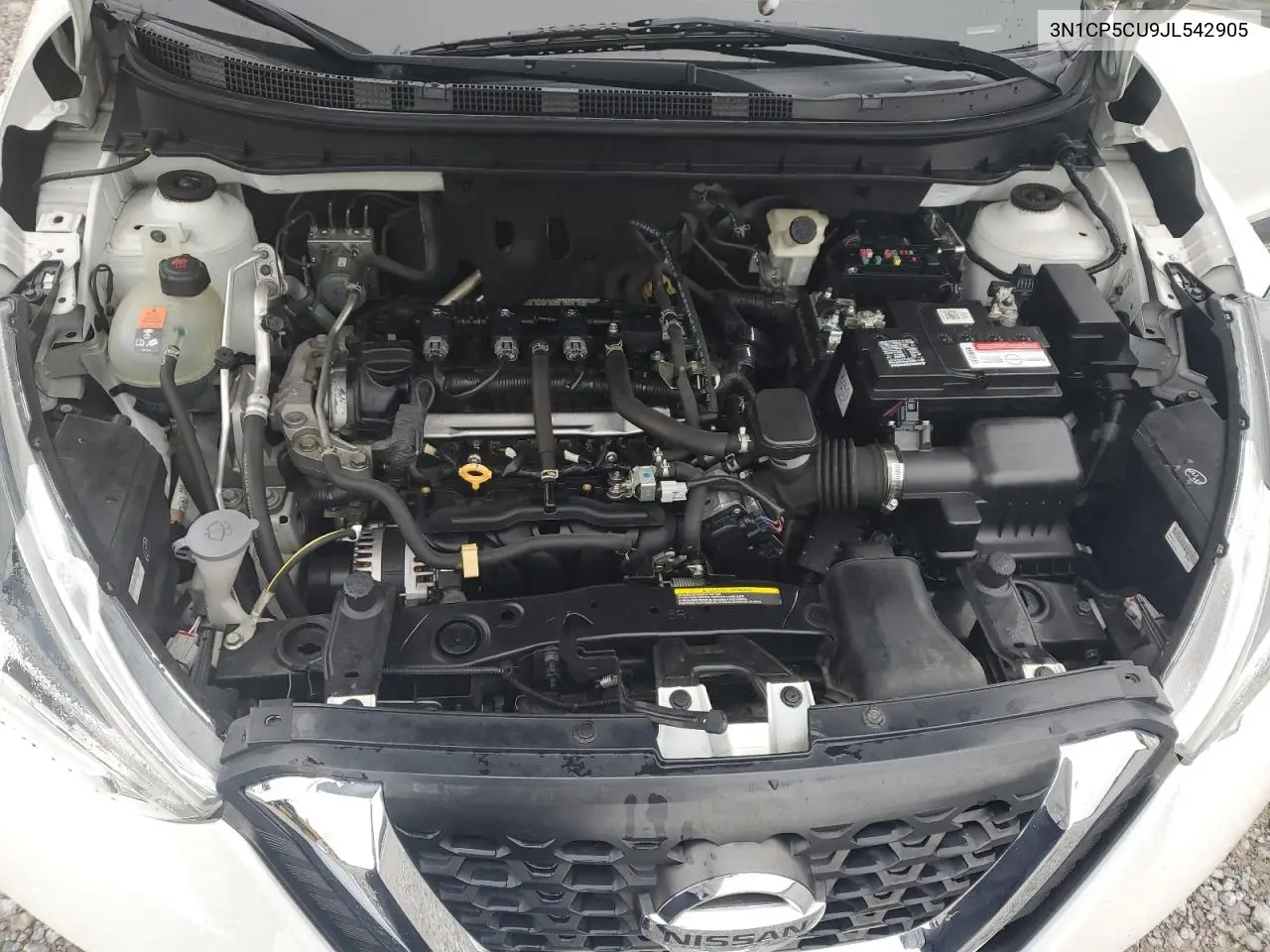 2018 Nissan Kicks S VIN: 3N1CP5CU9JL542905 Lot: 62855225