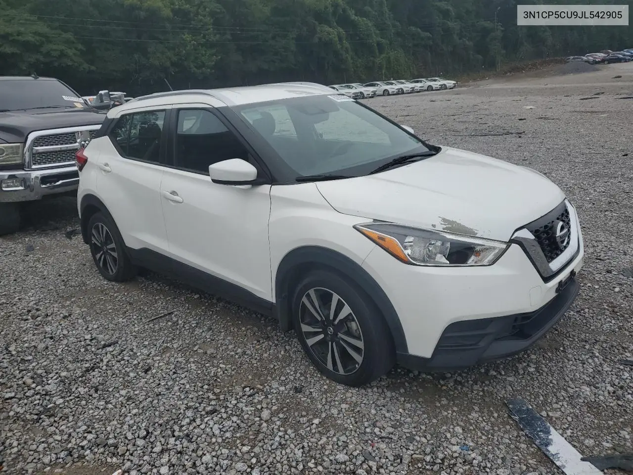 2018 Nissan Kicks S VIN: 3N1CP5CU9JL542905 Lot: 62855225
