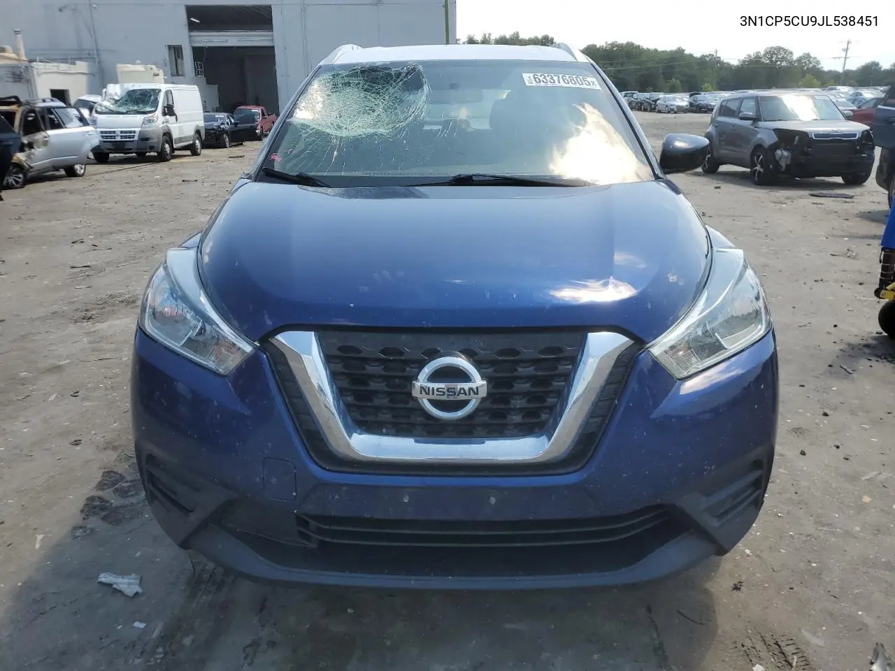 2018 Nissan Kicks S VIN: 3N1CP5CU9JL538451 Lot: 63376805