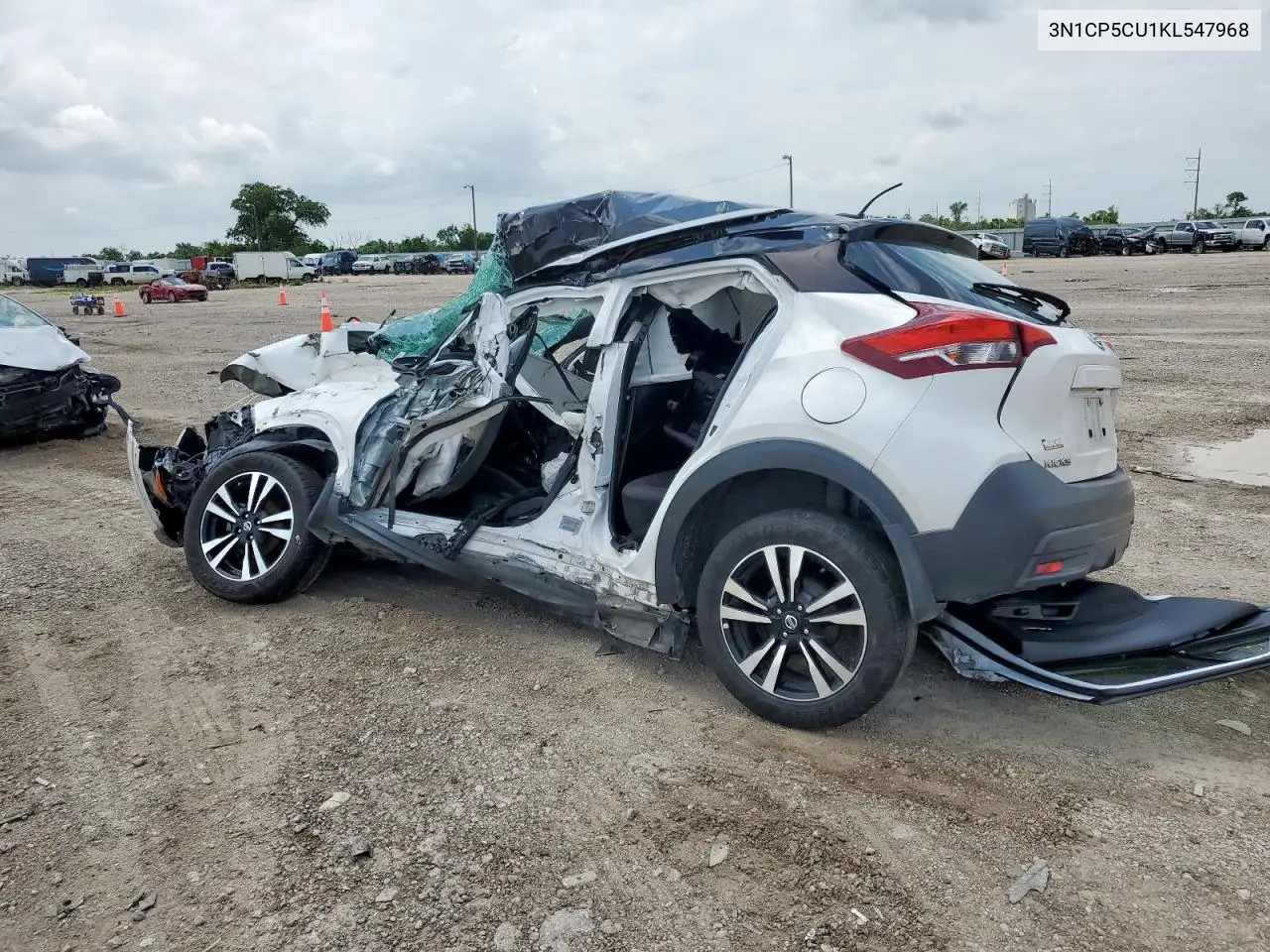 2019 Nissan Kicks S VIN: 3N1CP5CU1KL547968 Lot: 59814795