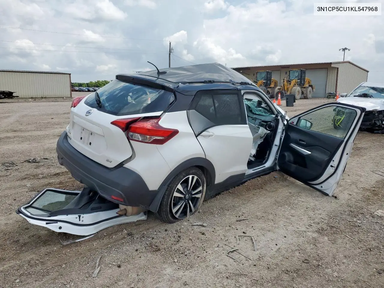 2019 Nissan Kicks S VIN: 3N1CP5CU1KL547968 Lot: 59814795