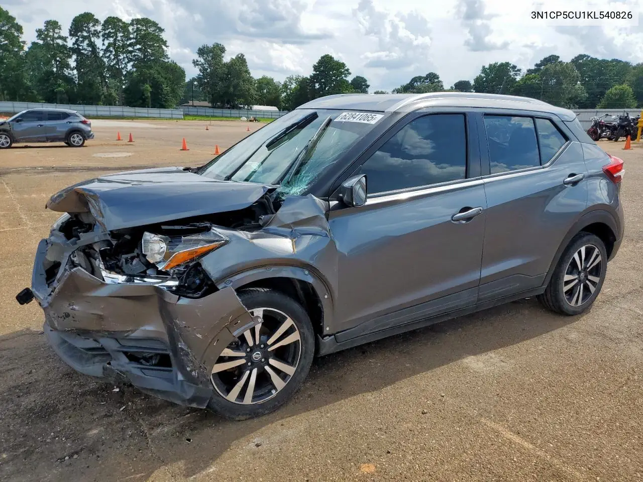 2019 Nissan Kicks S VIN: 3N1CP5CU1KL540826 Lot: 62841065