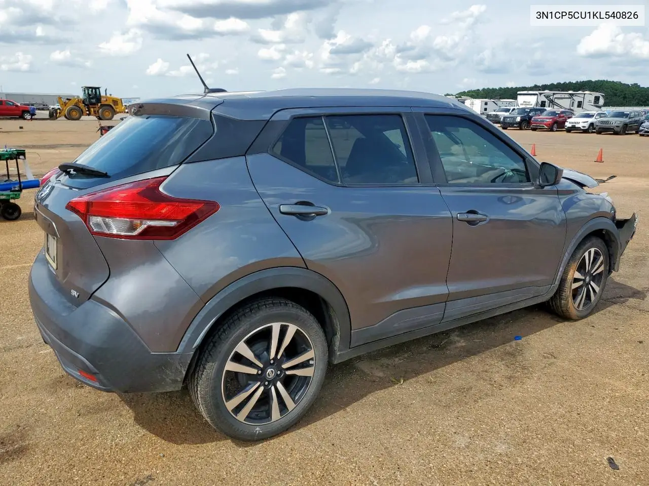 2019 Nissan Kicks S VIN: 3N1CP5CU1KL540826 Lot: 62841065