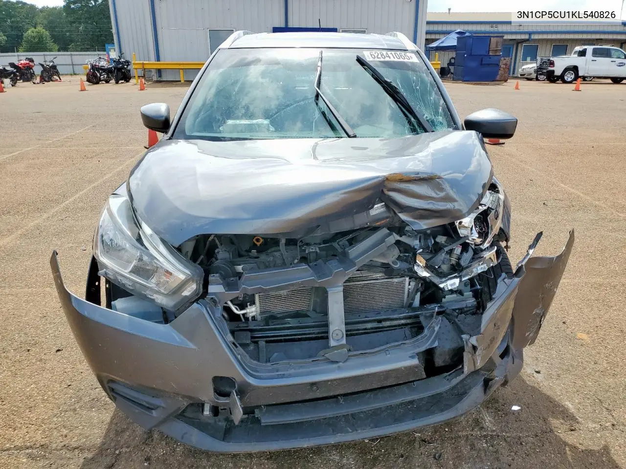 2019 Nissan Kicks S VIN: 3N1CP5CU1KL540826 Lot: 62841065