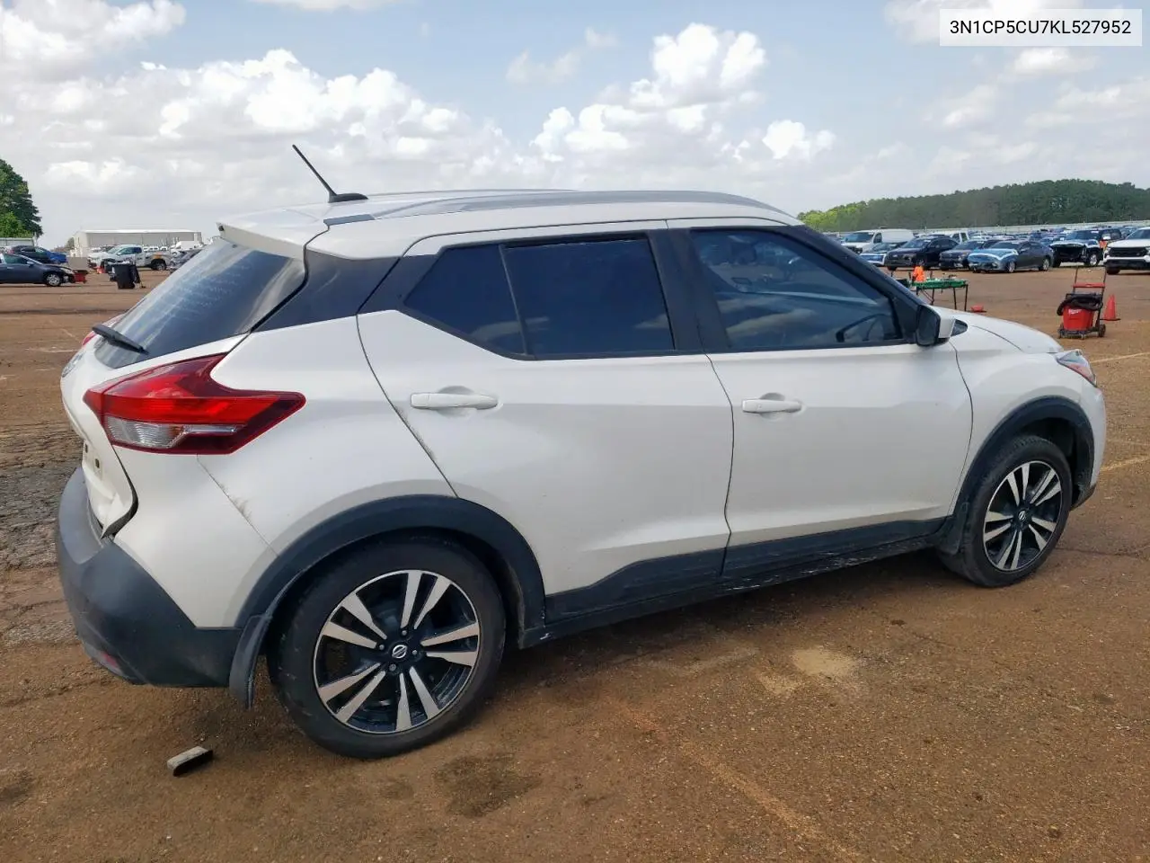 2019 Nissan Kicks S VIN: 3N1CP5CU7KL527952 Lot: 63126235