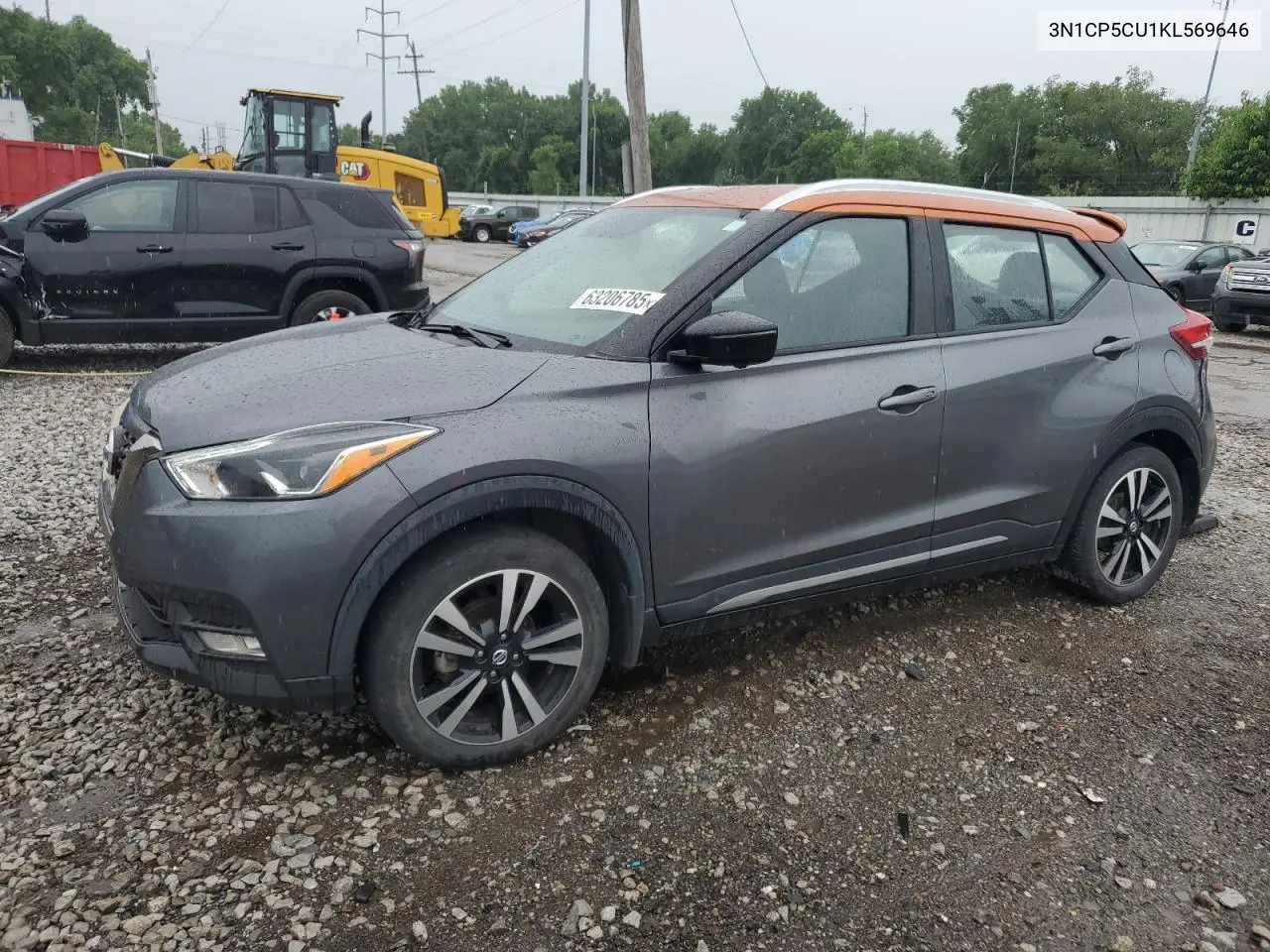2019 Nissan Kicks S VIN: 3N1CP5CU1KL569646 Lot: 63206785