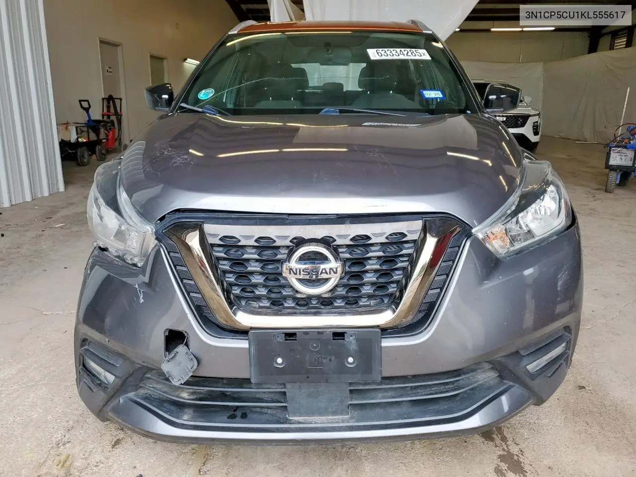 2019 Nissan Kicks S VIN: 3N1CP5CU1KL555617 Lot: 63334285