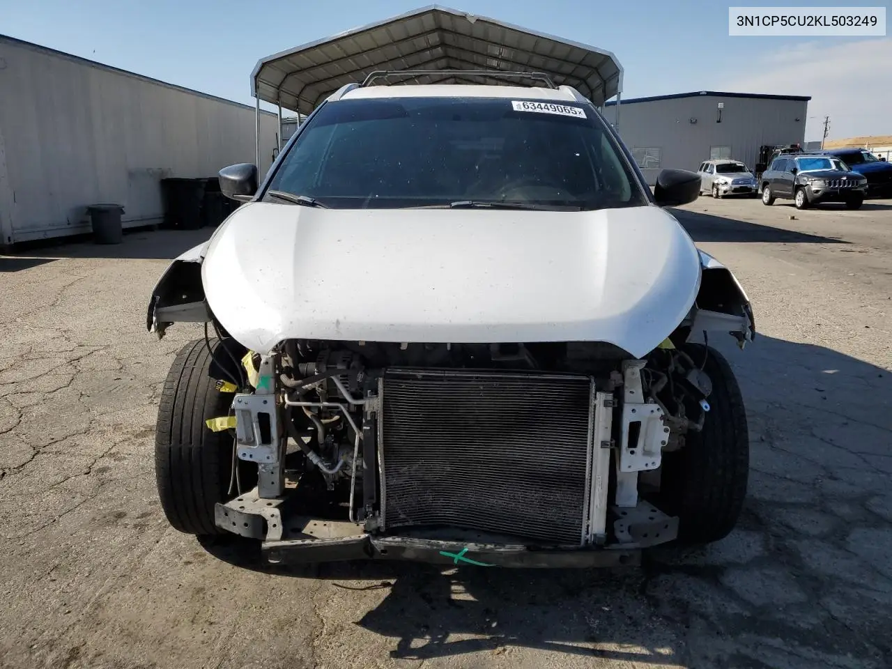 2019 Nissan Kicks S VIN: 3N1CP5CU2KL503249 Lot: 63449065