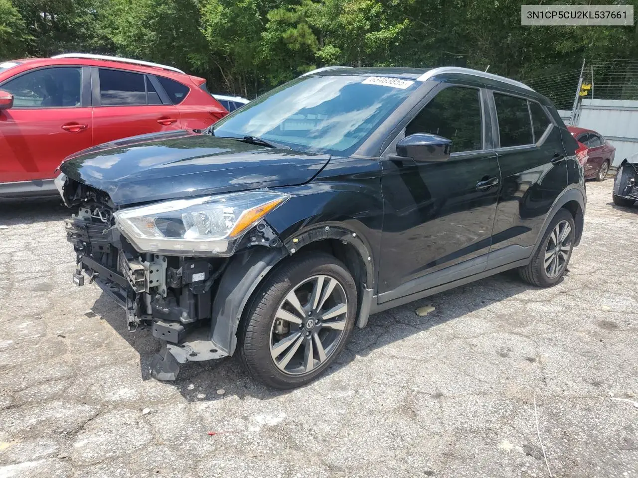 2019 Nissan Kicks S VIN: 3N1CP5CU2KL537661 Lot: 63483855