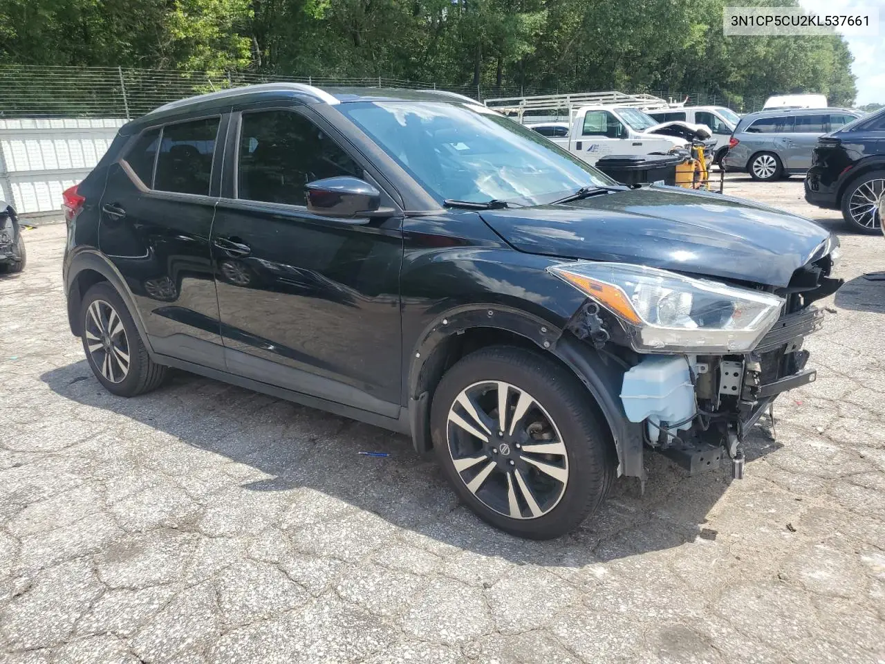 2019 Nissan Kicks S VIN: 3N1CP5CU2KL537661 Lot: 63483855