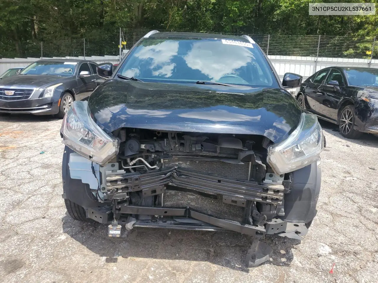 2019 Nissan Kicks S VIN: 3N1CP5CU2KL537661 Lot: 63483855