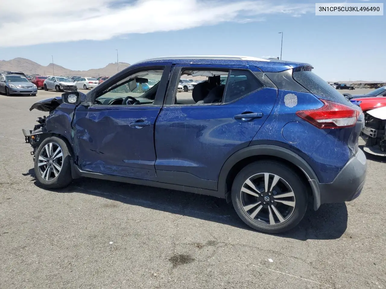 2019 Nissan Kicks S VIN: 3N1CP5CU3KL496490 Lot: 63593525