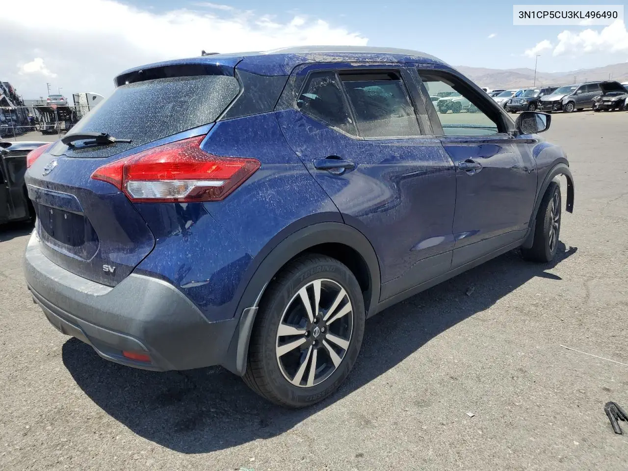 2019 Nissan Kicks S VIN: 3N1CP5CU3KL496490 Lot: 63593525