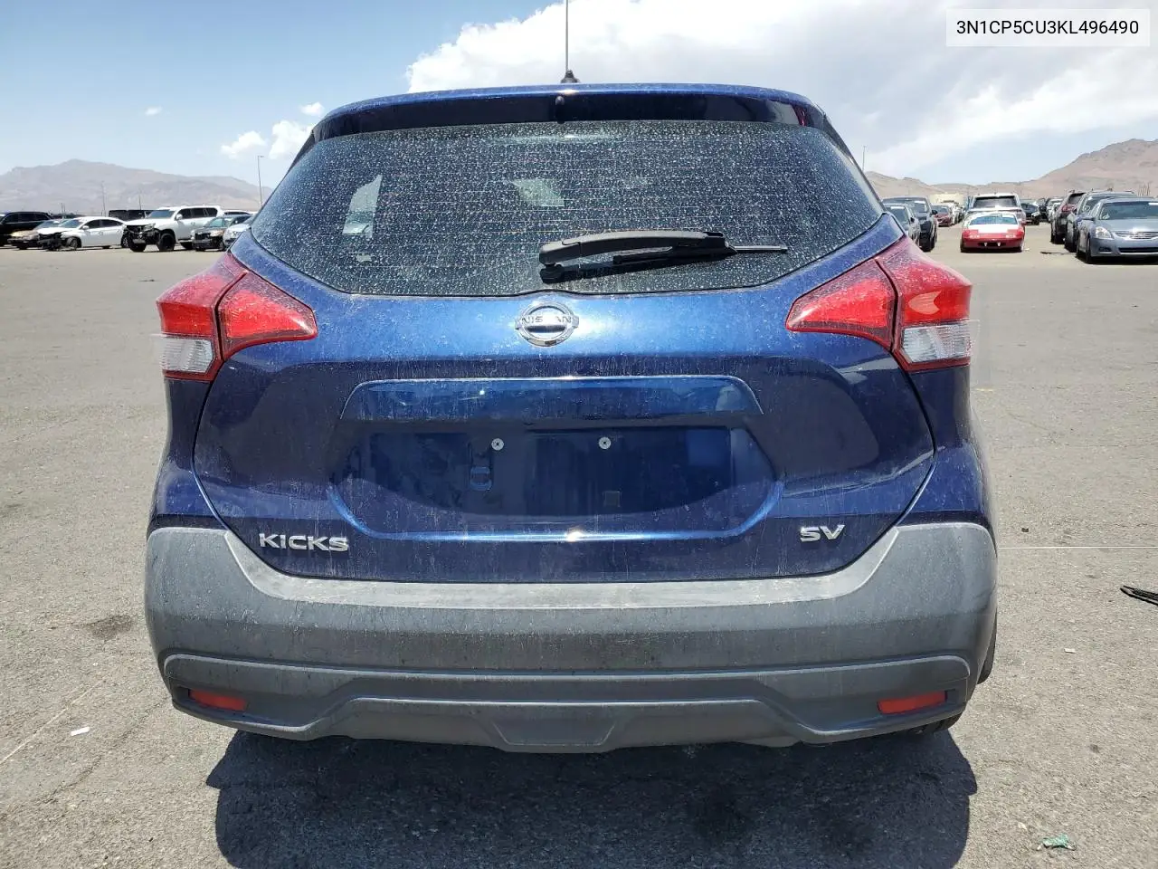 2019 Nissan Kicks S VIN: 3N1CP5CU3KL496490 Lot: 63593525