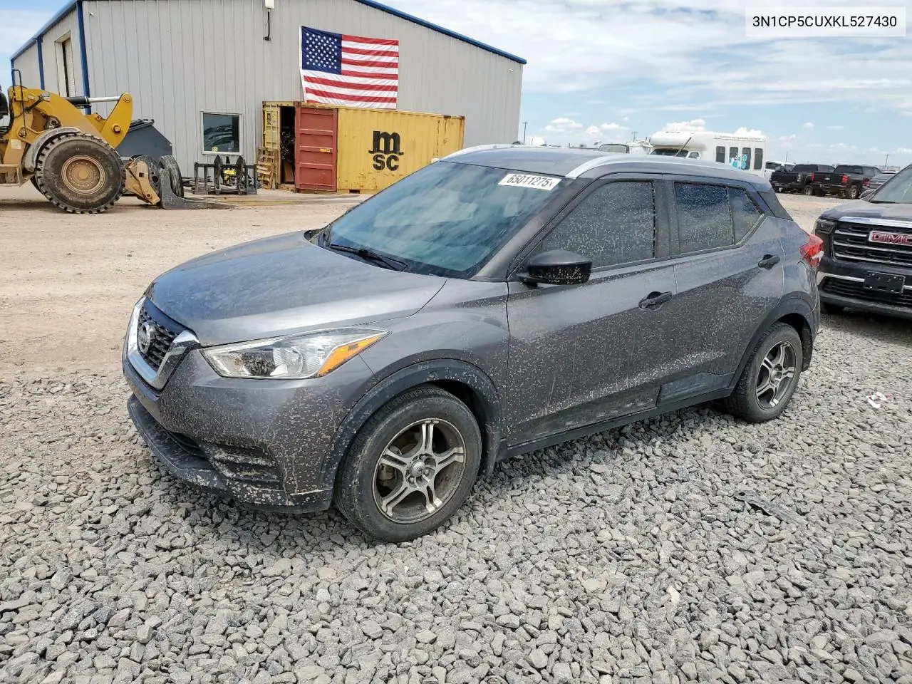 2019 Nissan Kicks S VIN: 3N1CP5CUXKL527430 Lot: 65011275