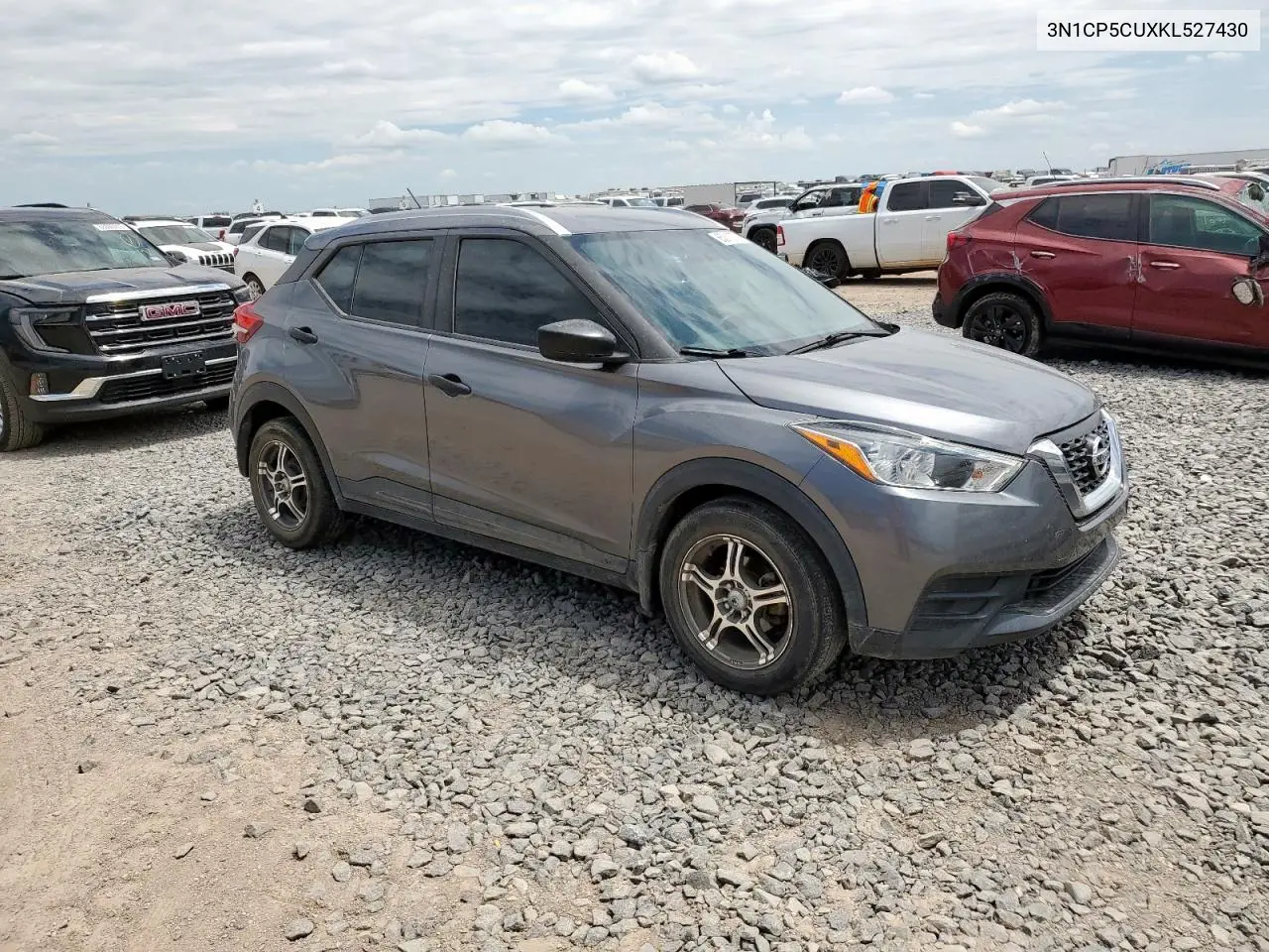 2019 Nissan Kicks S VIN: 3N1CP5CUXKL527430 Lot: 65011275