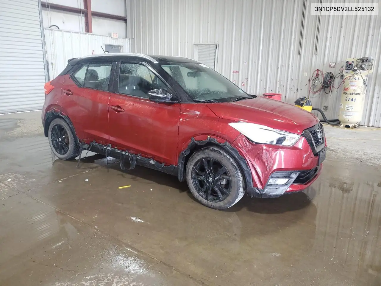 2020 Nissan Kicks Sr VIN: 3N1CP5DV2LL525132 Lot: 58926345