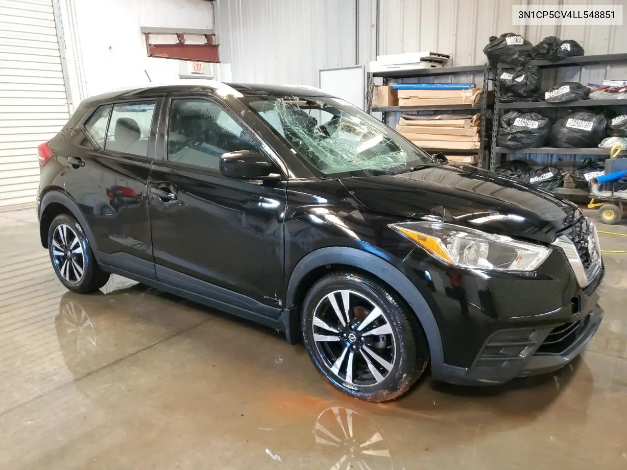 2020 Nissan Kicks Sv VIN: 3N1CP5CV4LL548851 Lot: 60745135