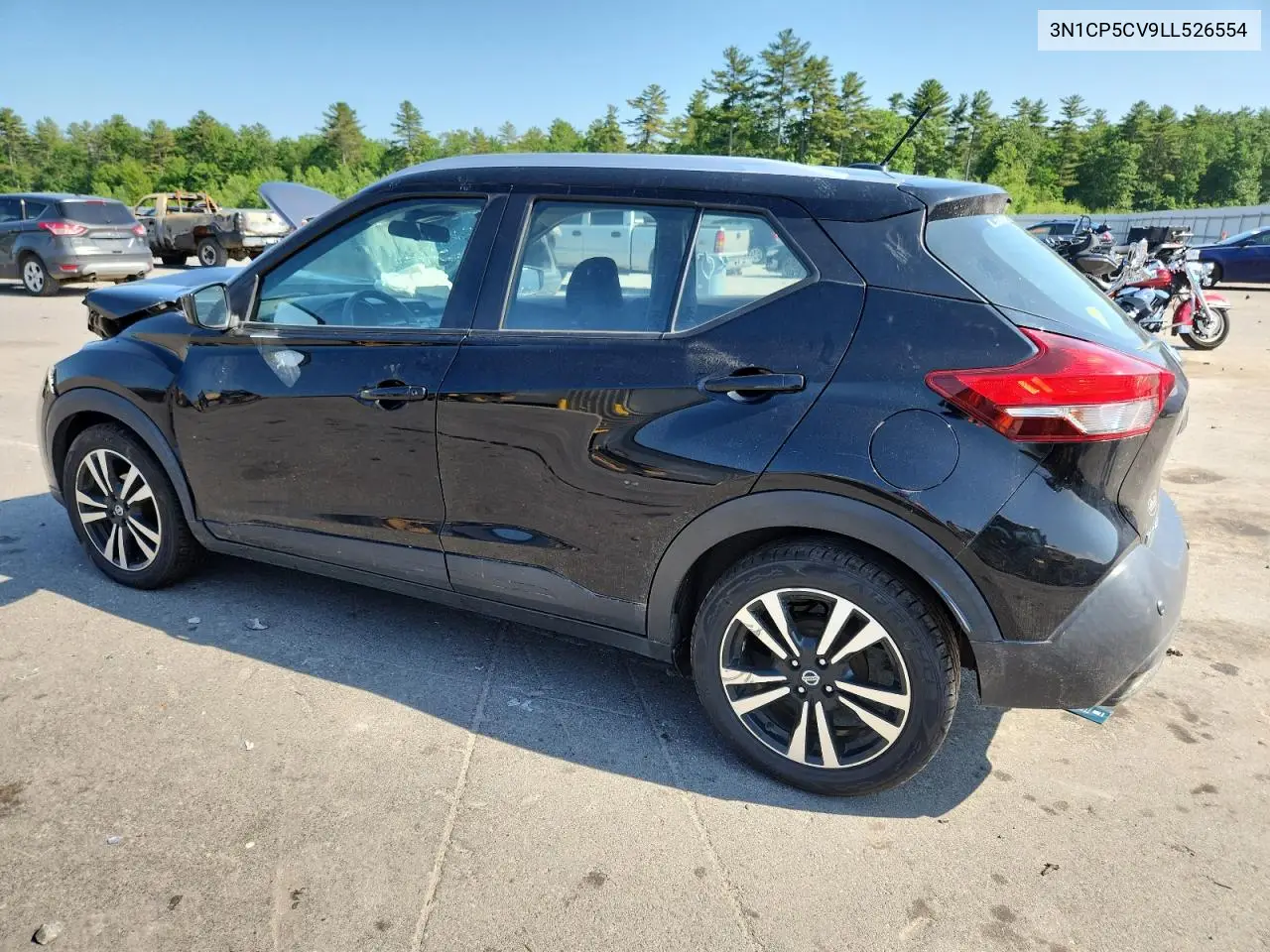 2020 Nissan Kicks Sv VIN: 3N1CP5CV9LL526554 Lot: 61380785