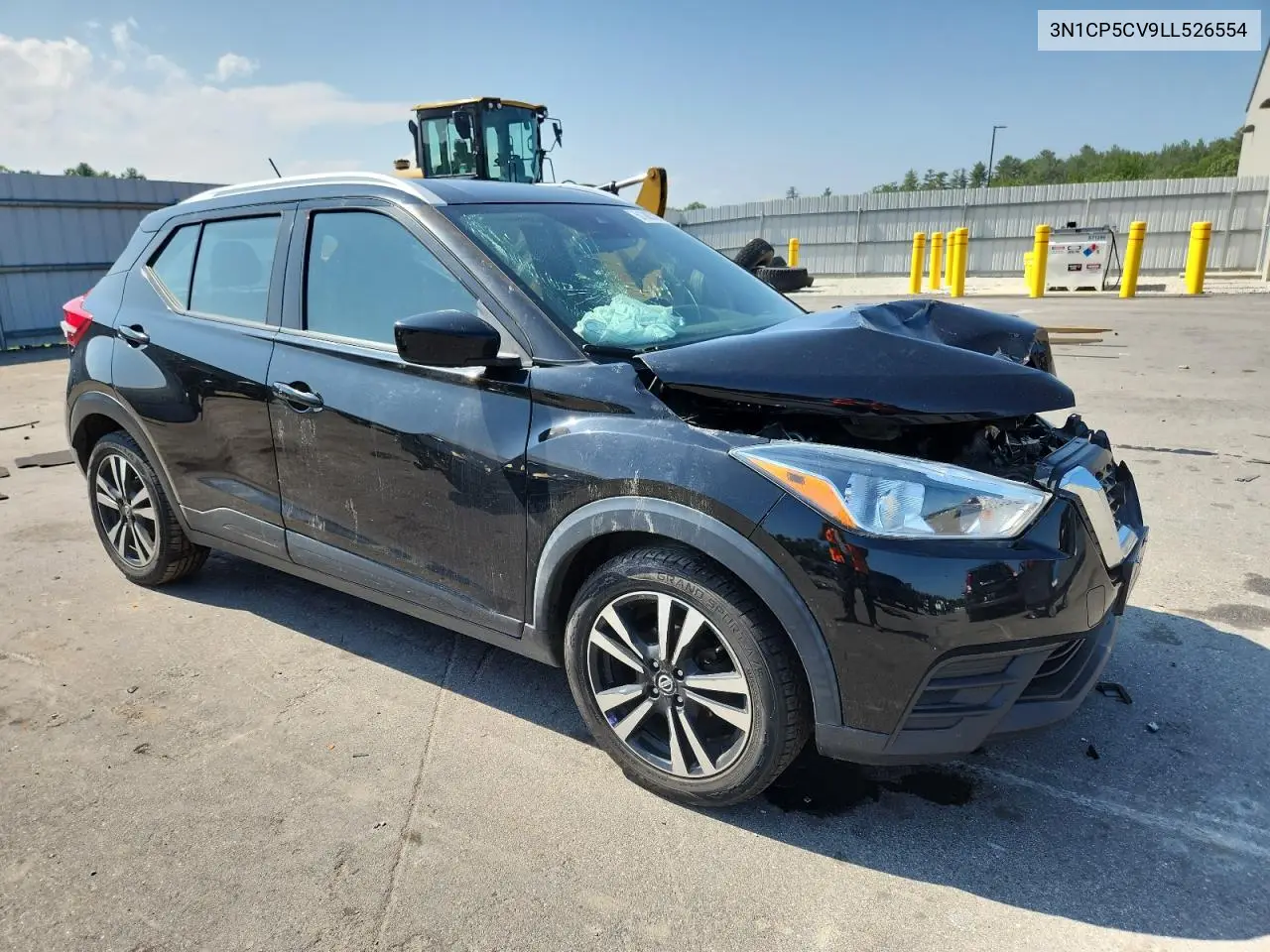 2020 Nissan Kicks Sv VIN: 3N1CP5CV9LL526554 Lot: 61380785
