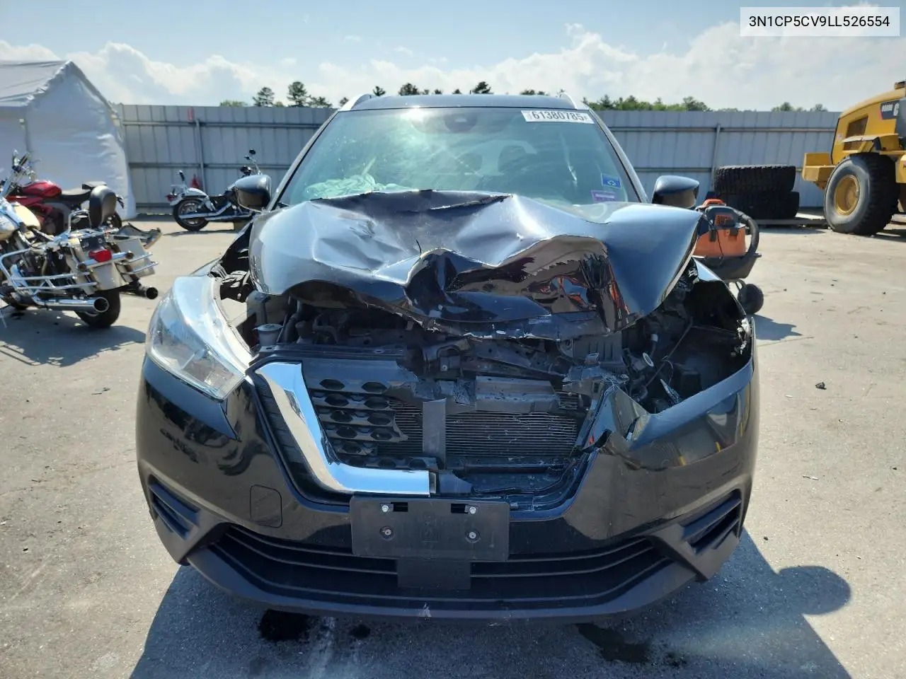 2020 Nissan Kicks Sv VIN: 3N1CP5CV9LL526554 Lot: 61380785