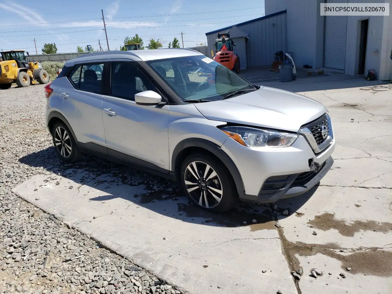 2020 Nissan Kicks Sv VIN: 3N1CP5CV3LL520670 Lot: 61921885