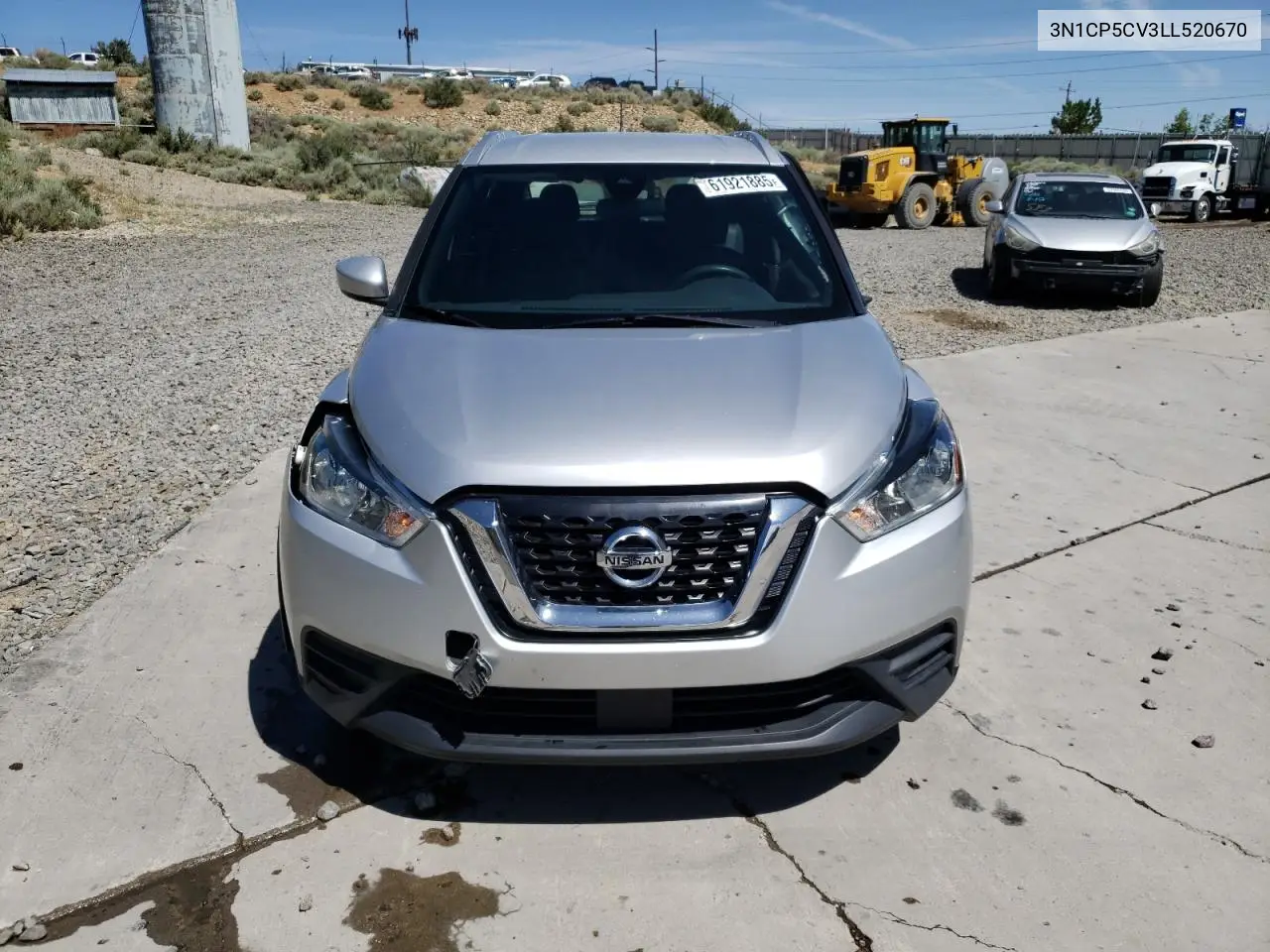 2020 Nissan Kicks Sv VIN: 3N1CP5CV3LL520670 Lot: 61921885