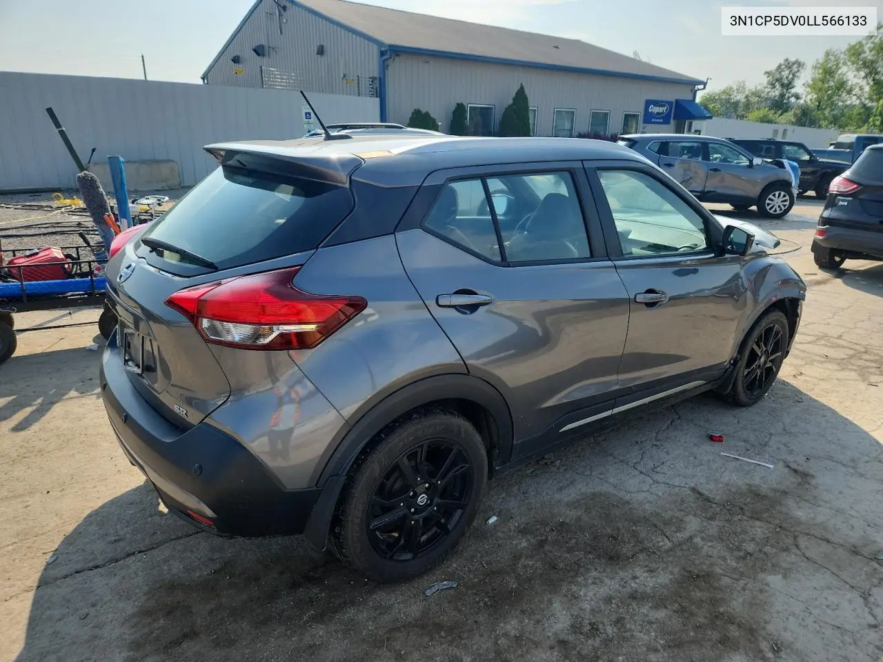 2020 Nissan Kicks Sr VIN: 3N1CP5DV0LL566133 Lot: 62101395
