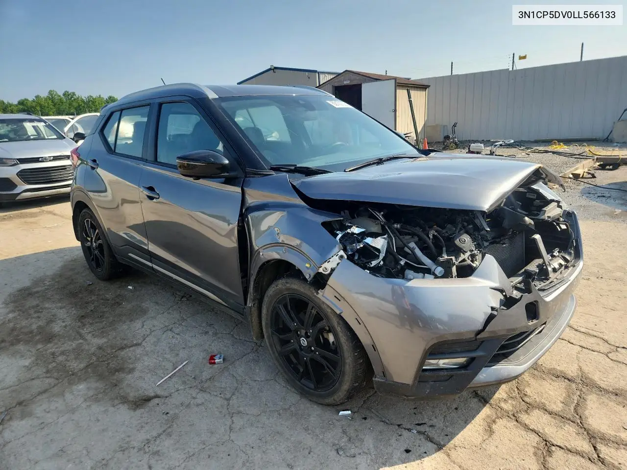 2020 Nissan Kicks Sr VIN: 3N1CP5DV0LL566133 Lot: 62101395