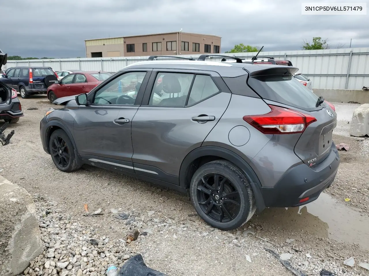 2020 Nissan Kicks Sr VIN: 3N1CP5DV6LL571479 Lot: 62163695