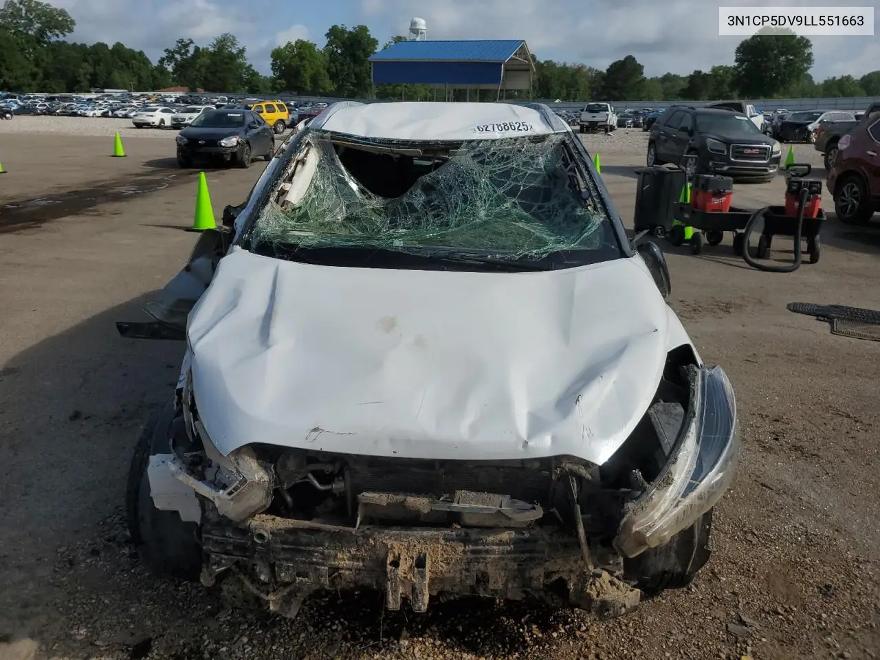 2020 Nissan Kicks Sr VIN: 3N1CP5DV9LL551663 Lot: 62788625