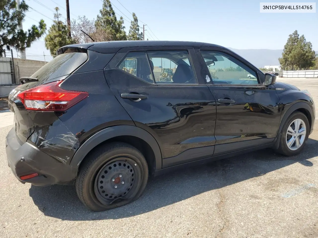 2020 Nissan Kicks S VIN: 3N1CP5BV4LL514765 Lot: 62793045