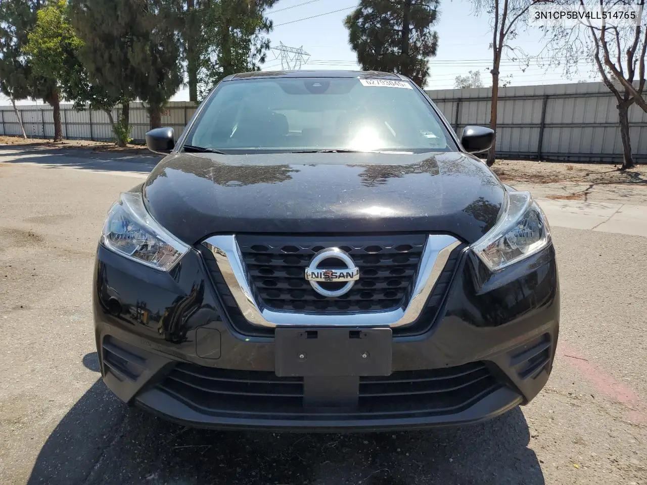 2020 Nissan Kicks S VIN: 3N1CP5BV4LL514765 Lot: 62793045