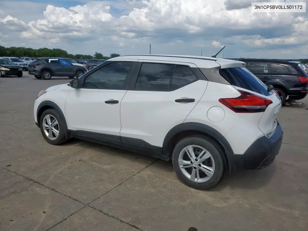 2020 Nissan Kicks S VIN: 3N1CP5BV0LL501172 Lot: 63120285